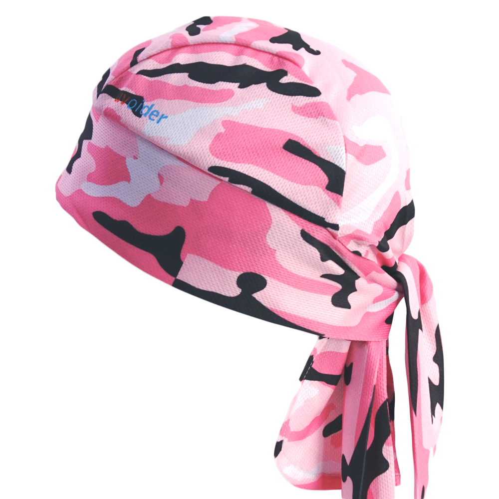 UV Bandana Skull Cap 330 Pink Camouflage