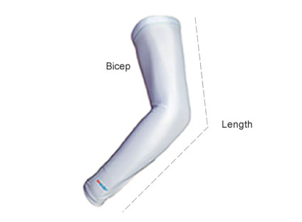 Size Chart for Uvoider UV Compression Arm Sleeves – The Uvoider
