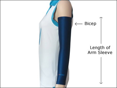 Size Chart for Uvoider UV Compression Arm Sleeves – The Uvoider Blog