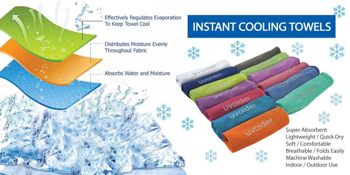 cooling towels for outdoor workers